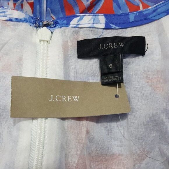 𝅺J Crew Tiered Mini Skirt Ratti Rio Floral 8 NEW - Picture 6 of 8